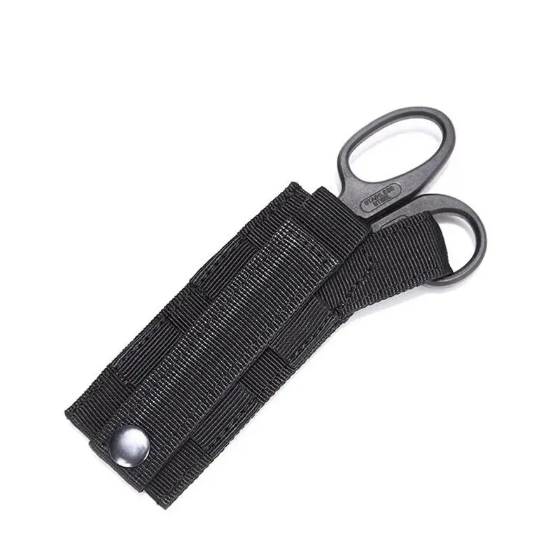 Tactical Molle Medical Scissors Pouch Flashlight Knife Holster EMT Holder Outdoor Hunting Accessories EDC Tool Bag