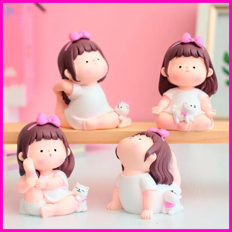 

Маленькие украшения для йоги с героями мультфильмов, маленькие милые украшения для девочек, милые модные слепые коробки, спортивные украшения для девочек, креативный сюрприз, праздничные подарки