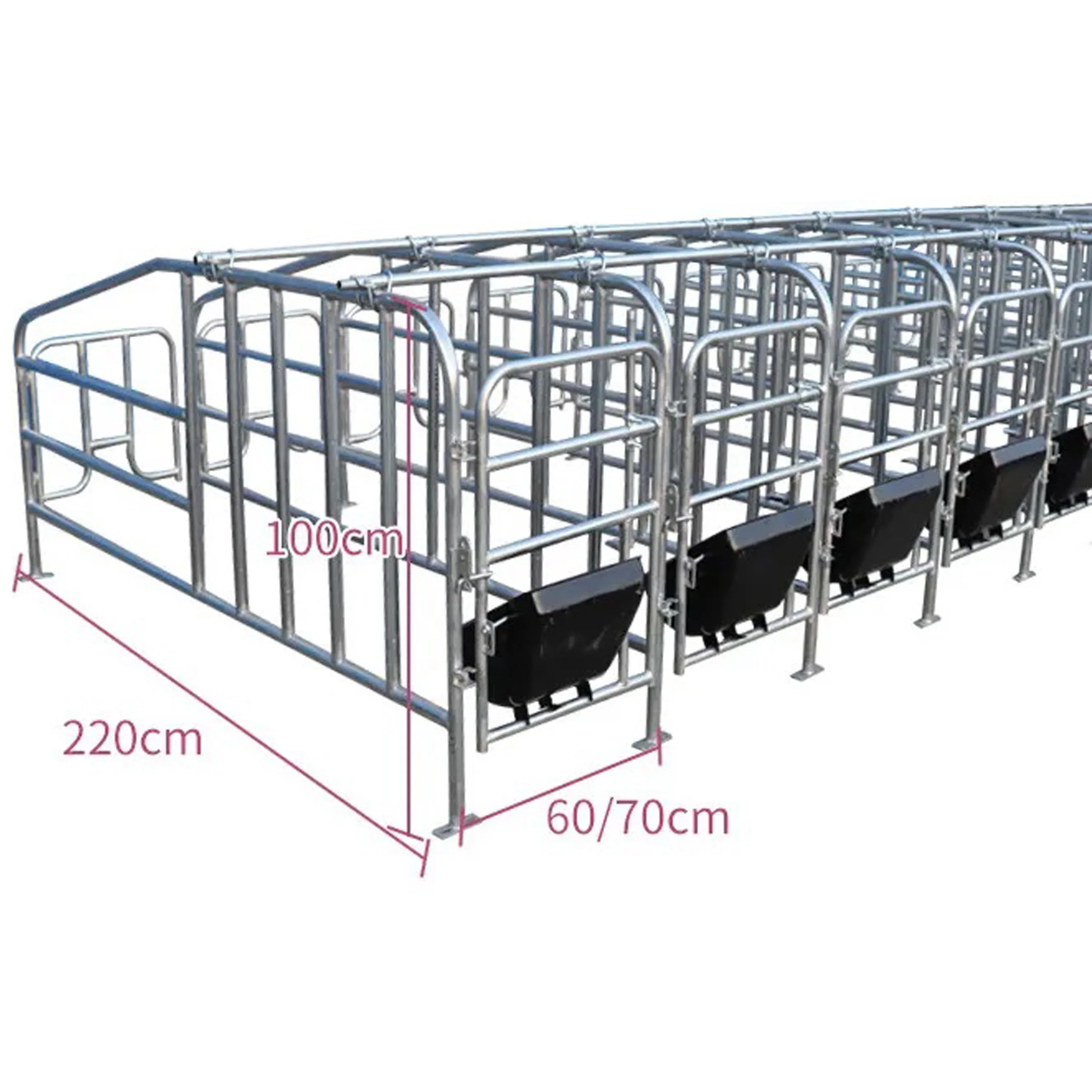 

Custom High Quality Customize logo pig sow farrowing crate/pen/cage Small Diameter