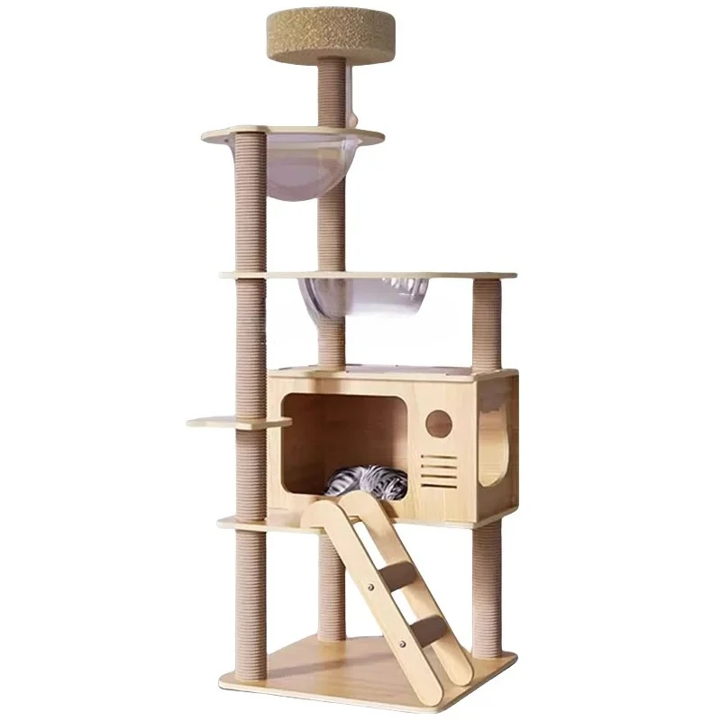 

Cat Climbing Frame Cat Nest Tree Cat Rack Climbing Column Does Not Occupy an Area of Integrated Climbing Frame