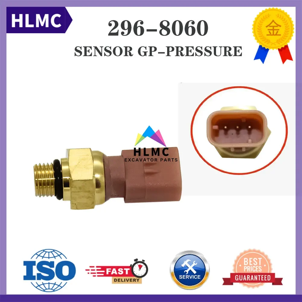 

C7 C9 Pressure Sensor E329D E336D 120K 12K 12M 140K 140M Engine Oil Pressure Switch 2968060 Oil Pressure Sensor 296-8060