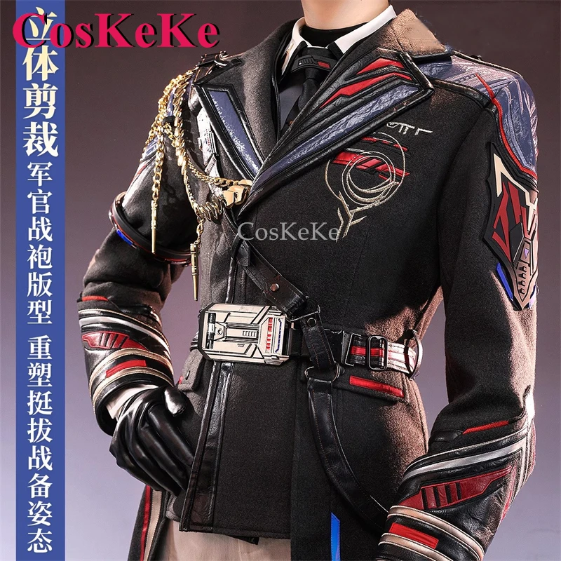 

CosKeKe Caleb Game Love And Deepspace Cosplay Costumes Far Sky Ship Commander Combat Uniforms Halloween Party Role Play Clothing