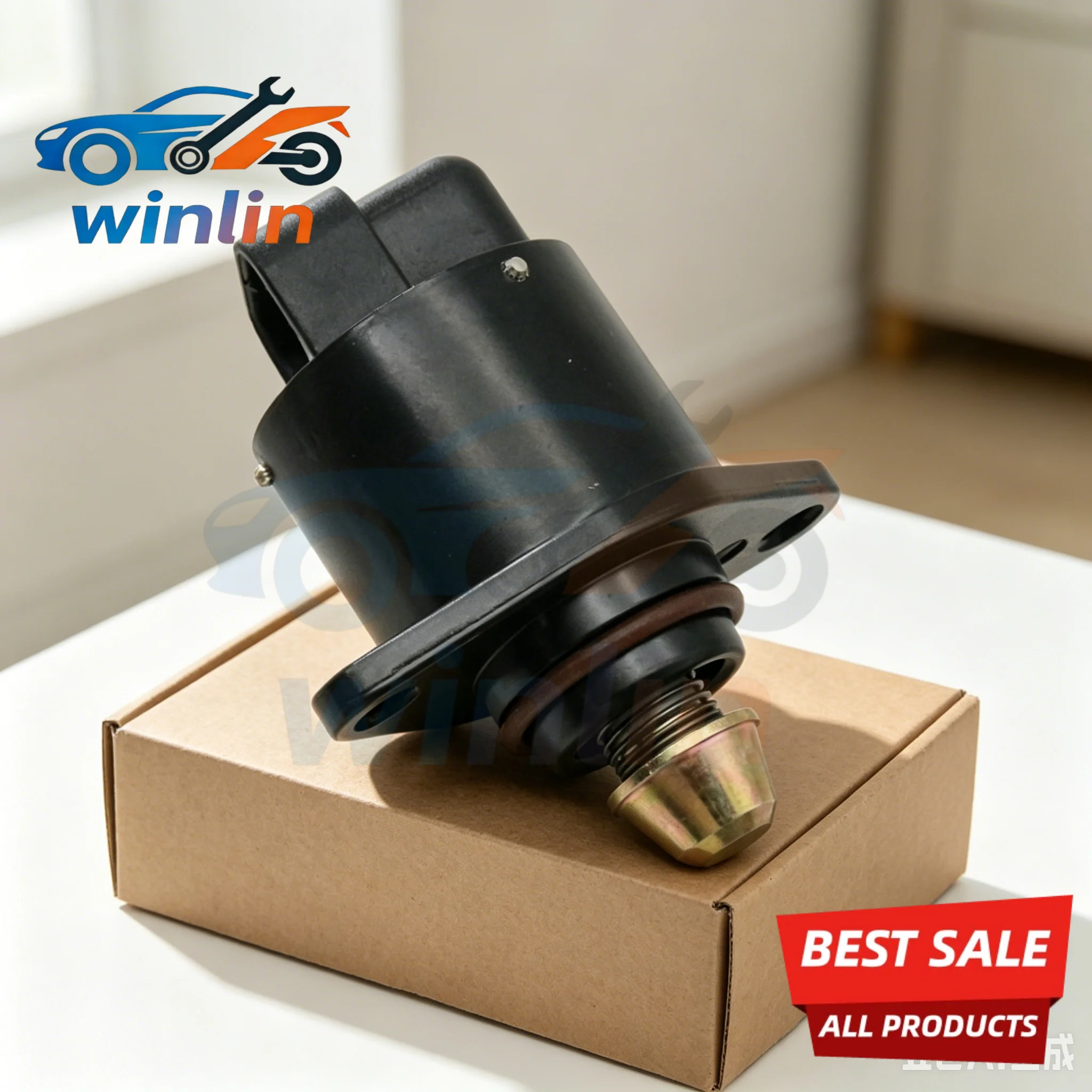 Fuel Injection Idle Air Control Valve For Buick Century LeSabre Electra Riviera Skylark Oldsmobile Achieva Pontiac 24500167