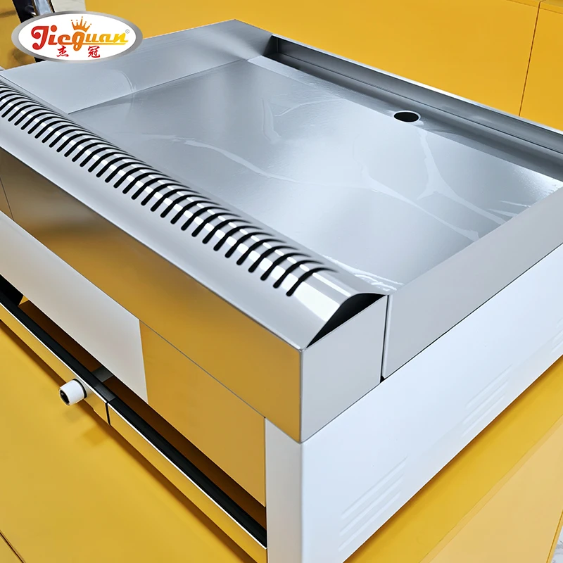 Hot Sale GH-718 Commercial Flat Grill Versatile for Fast Food Joints (Frying Chicken Patties)