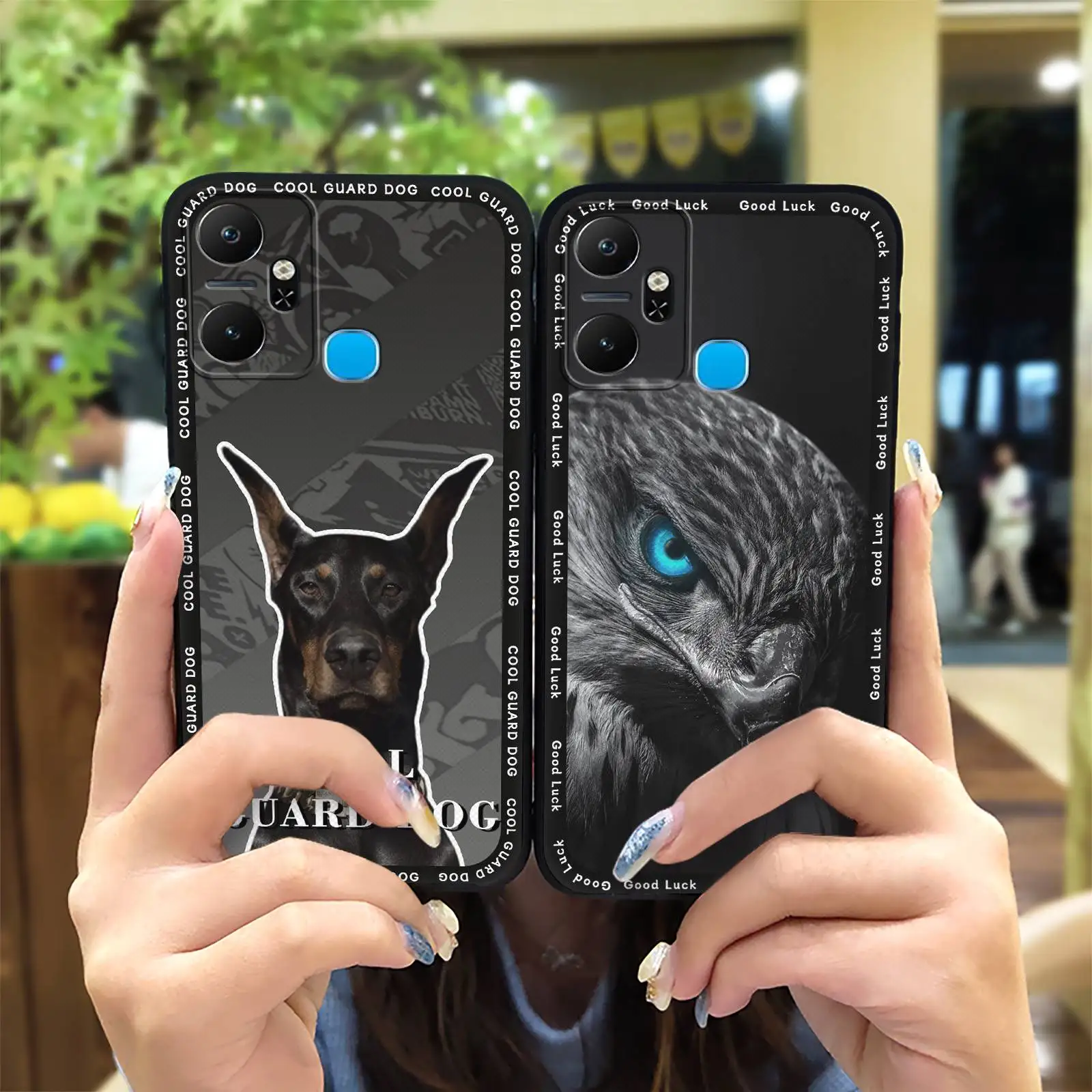 Shockproof Cartoon Phone Case For infinix X6823/Smart6 Plus Russia/india Soft case Silicone Cute Dirt-resistant Cover