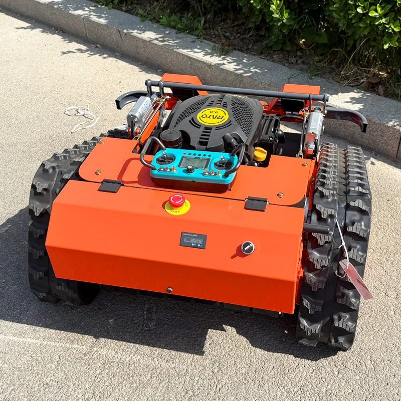 Customized Multi Functional Remote Control Track 12v 24V 48V Lawn Mower for Sale at a Low Price