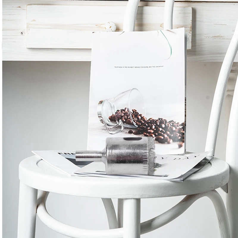 2Pcs 25Mm Glass Ceramic Tile Hole Saw Drill Bit Cutter