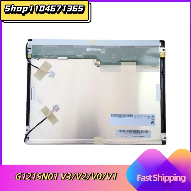 

G121SN01 V3 G121SN01 V0 G121SN01 V2 G121SN01 V1 12.1 Inch LCD Display Screen Panel for Repair Replacement