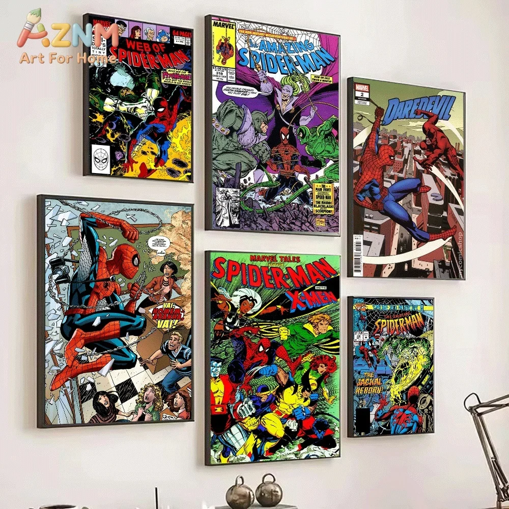 Web Of Spider‑Man Annual Vinta - đánh giá và giá Vintage Fashion Wall Art