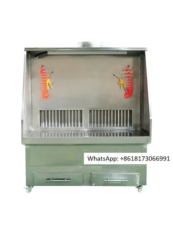 Polishing, polishing, dust removal workbench, pulse automatic dust cleaning, industrial vacuum cleaner, dust removal equipment