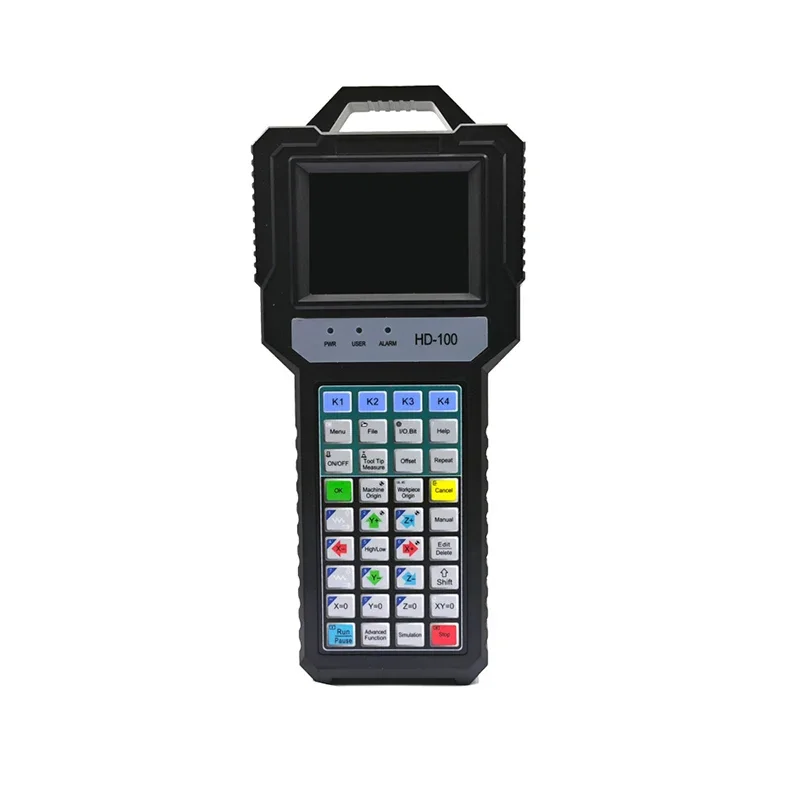 Controlador portátil de máquina de grabado CNC HD-100 sistema de Control de fresadora de tres ejes ciclón