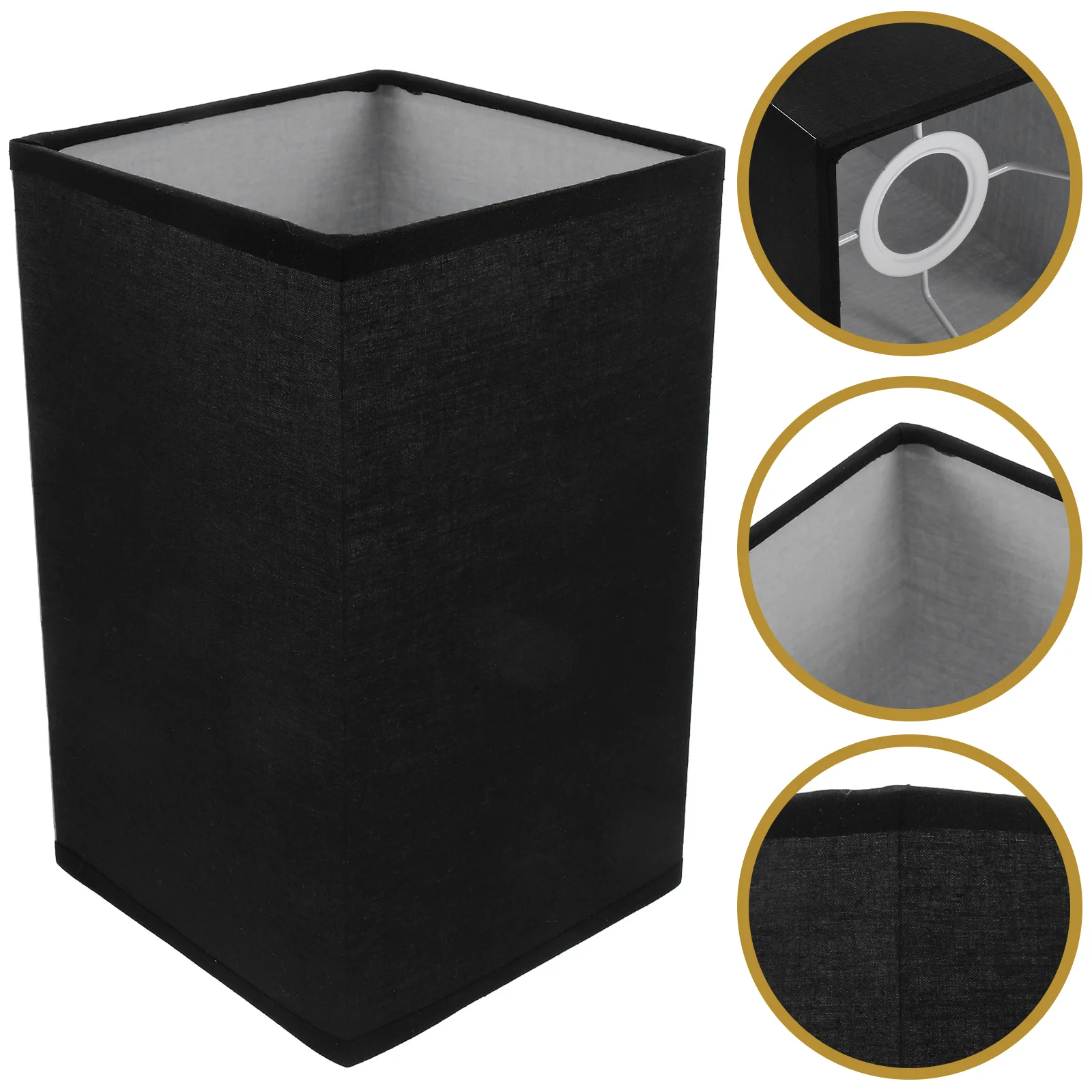 

Linen Lampshade Replacement Shades for Bedroom Desk Light Covers Decorative Indoor Night Stand