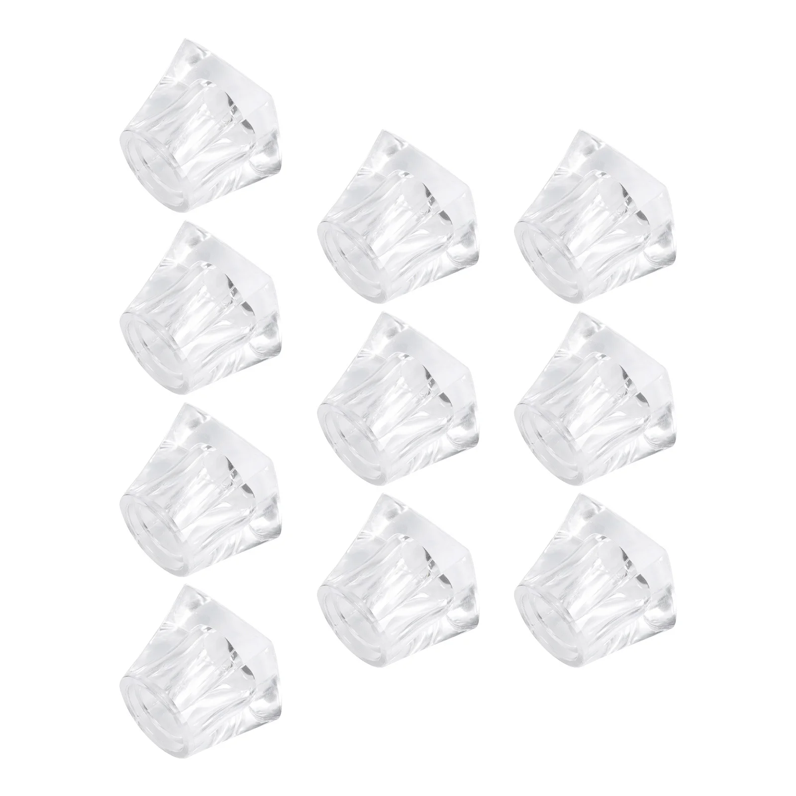 10Pcs Bayonet Bottle Nozzle Installation Tool White Plastic Durable Practical Installation Accessories Convenient Time-Saving