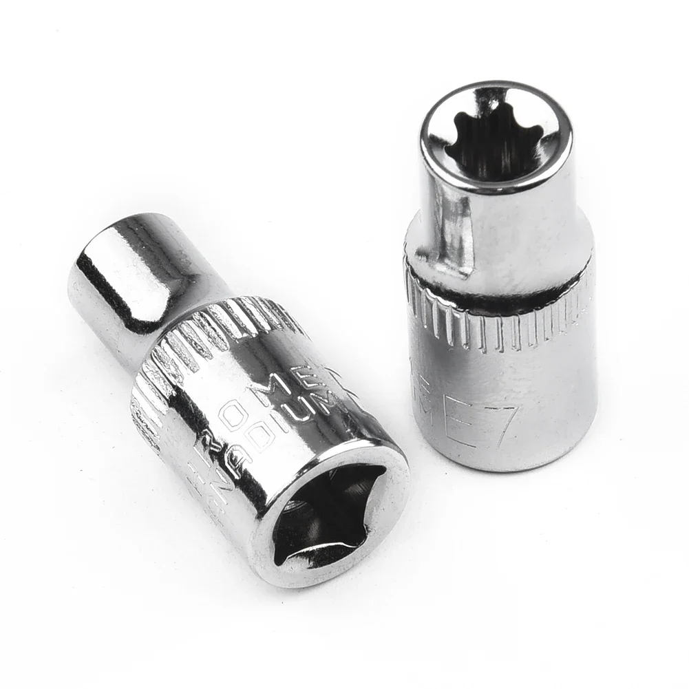 Imagem -03 - Polegada e Soquete Conjunto Torx Estrela Fêmea Bit Durável E4-e8 E10 Ferramentas de Reparo Mão Doméstica Chave Cabeça Soquete Porcas Ferramentas Peças
