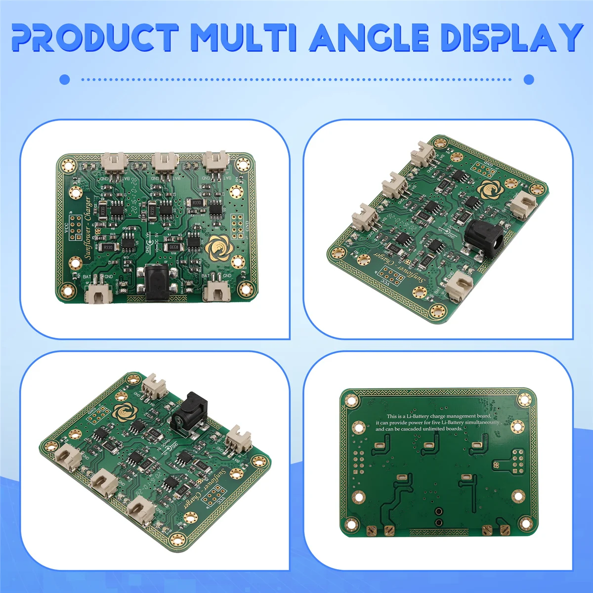 Li-Ion Battery Charging Module SunFlower Multi-Channel Portable Utility Module TP4056 Module