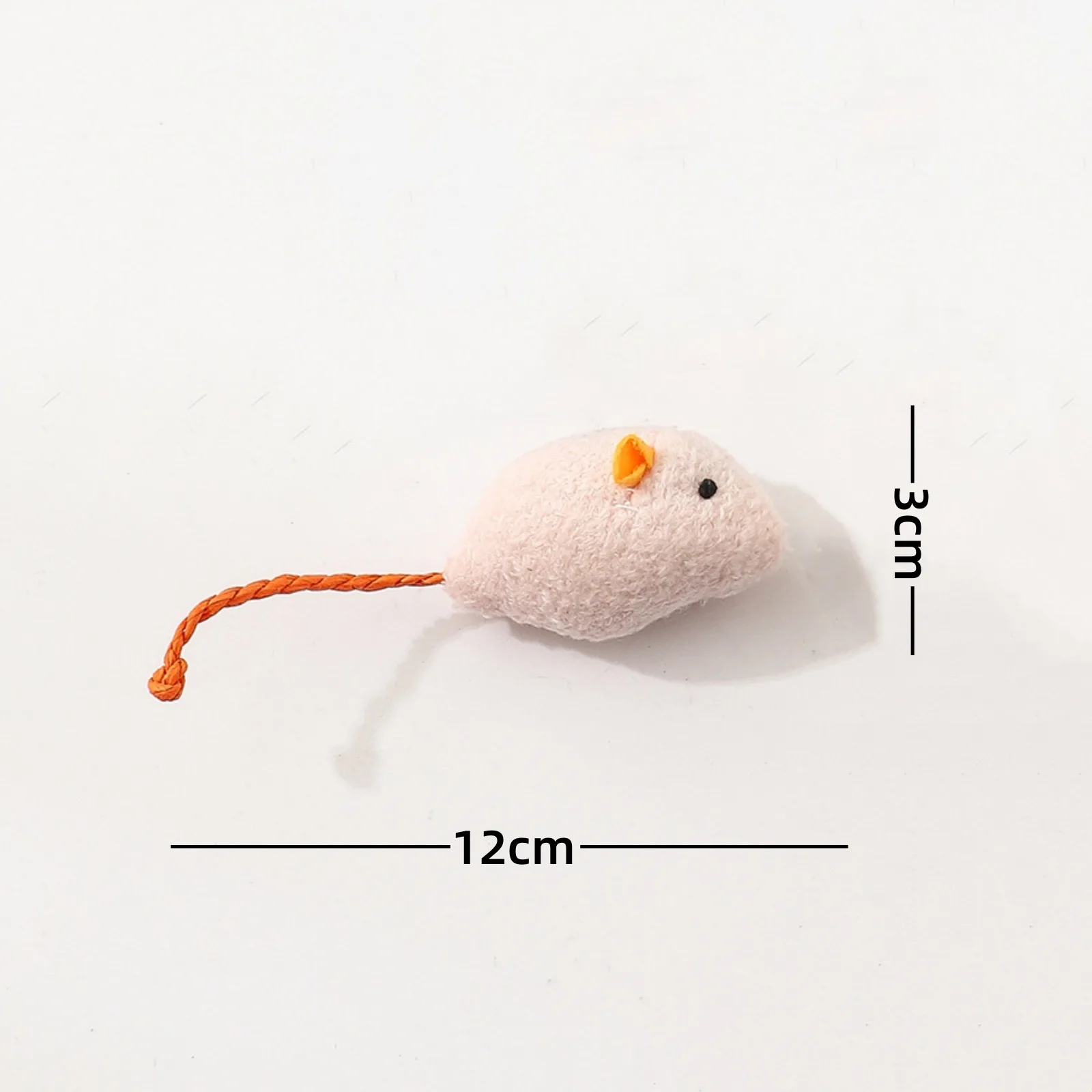 Catnip Cat Toy Mice Fun Chew Bite Resistance Plush Simulation Mouse Pet Toy Interactive Play Cat Supplies for Kitten