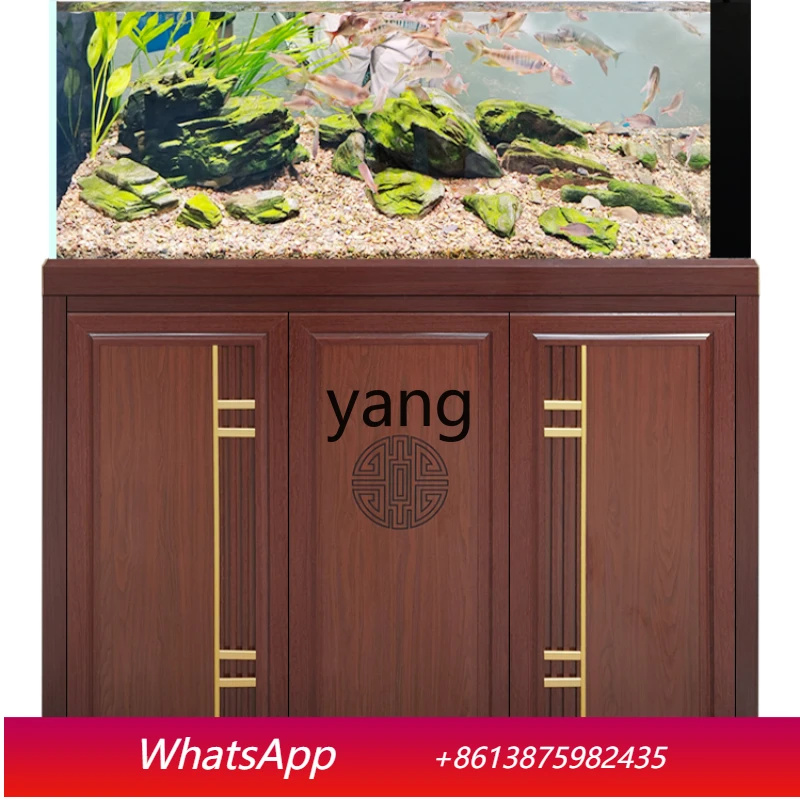 

CX Ecological Aquarium Landscape Super White Glass Home Living Room Floor Stream Tank