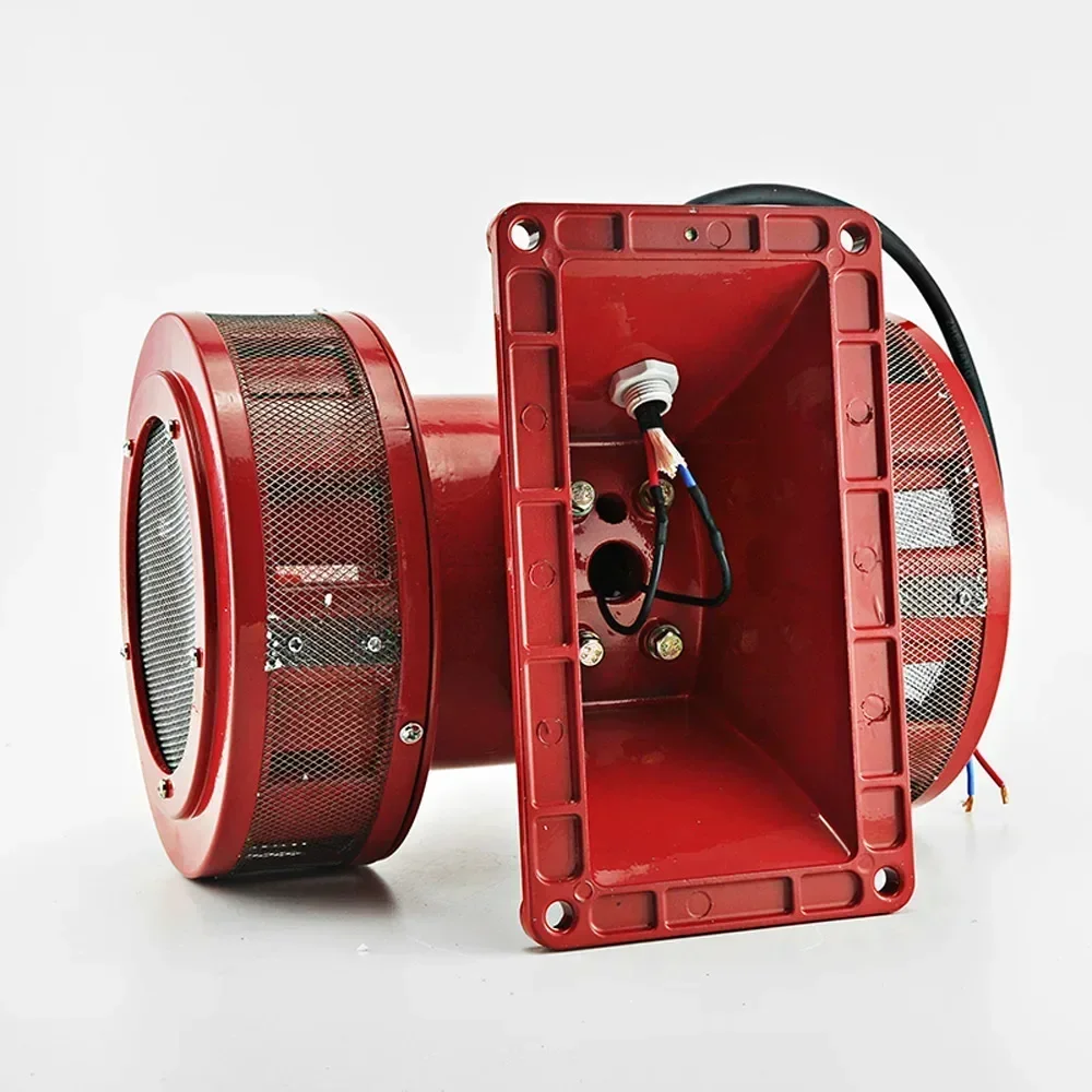 MS-690 Double-head Motor Alarm Wind Screw Alarm High-power Two-way Air Defense Mining High-decibel 220v