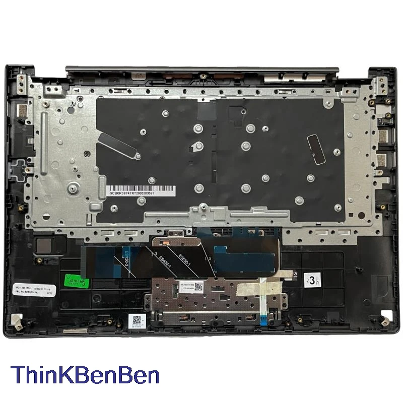 Imagem -04 - Capa para Palmrest Estojo Superior para Lenovo Ideapad Flex 14ikb 14arr Yoga 530 14 5cb0r08872 Espanhol la Latin