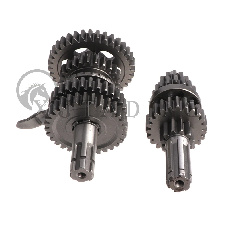 3+1 Tranmission Main Counter Shaft with Reverse (3 forward + 1 reverse gear) for 50cc-110cc Engine ATV Quad Bike Accessories
