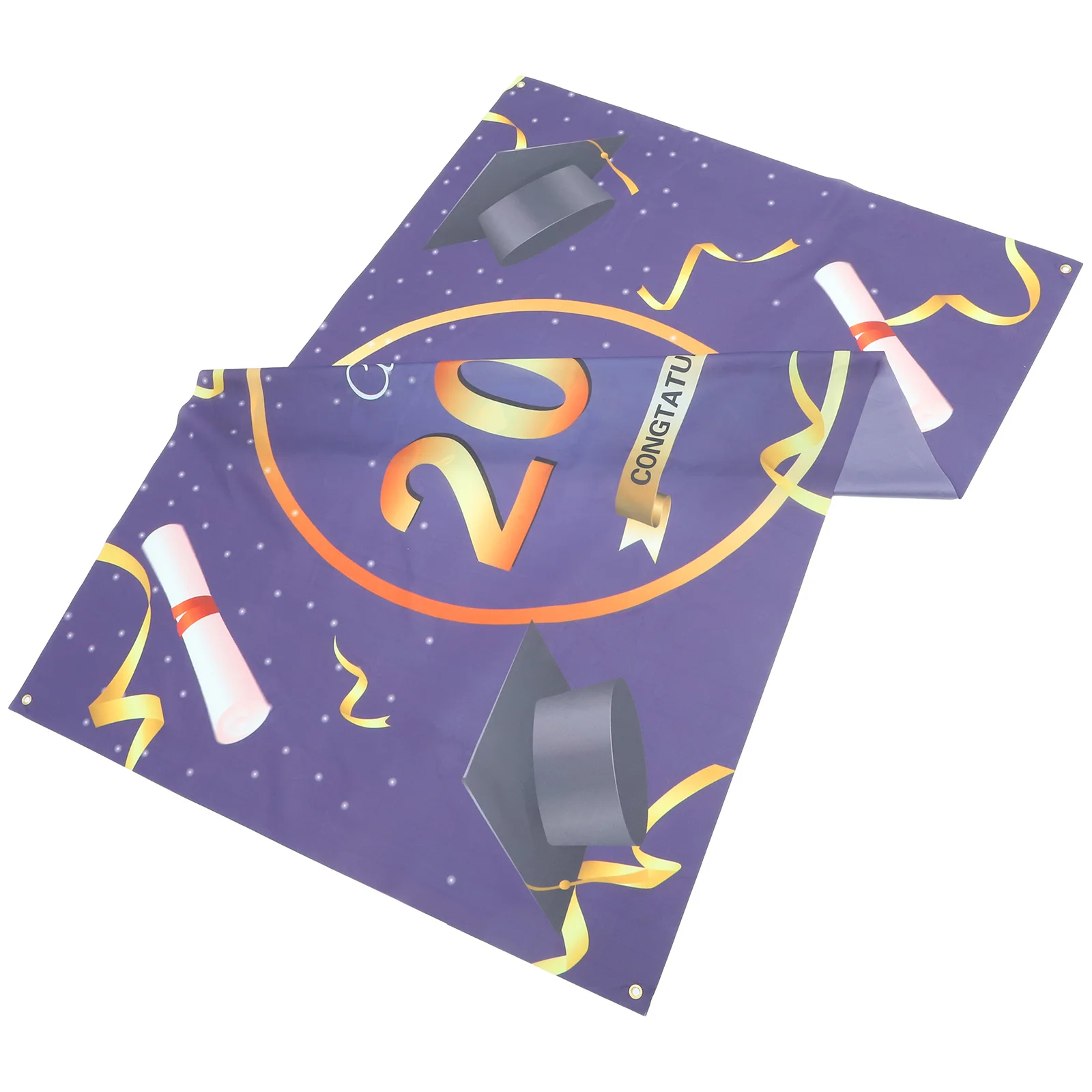 

Graduation Backdrop Premium Lightweight Celebration Banner Party Hanging Background Cloth Photo Prop Decor for Graduation Party