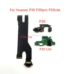 1pcs New USB Charging Port Charger Base Connector Soft Cable For Huawei P30 Pro P30pro P30 Lite P30Lite Replace Part