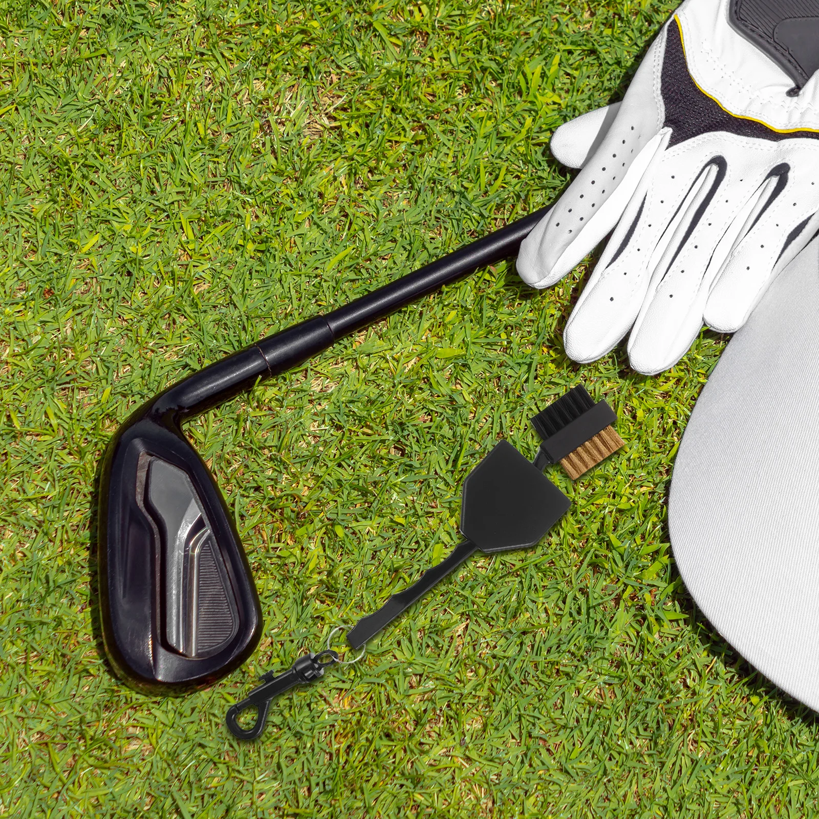 

Club Double Sided Cleaning Tool Bristles Groove Cleaner Portable Lightweight Efficient Dirt Removal Durable Outdoor Use