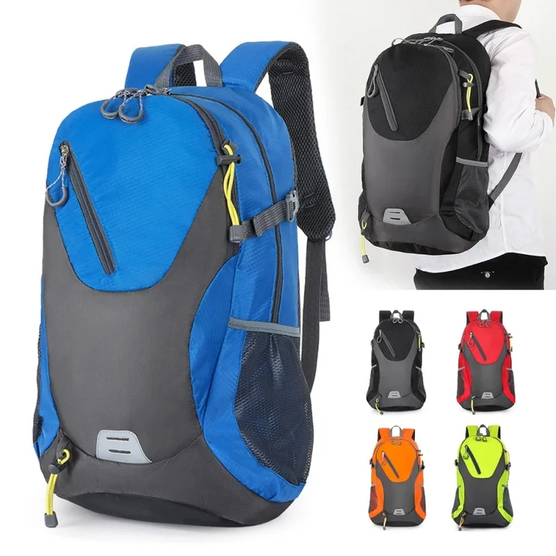 

New 40L Outdoor Hiking Backpack Classic Men Women Waterproof Travel Backpack Lightweight Camping Shoulder Bag Mountaineering Bag