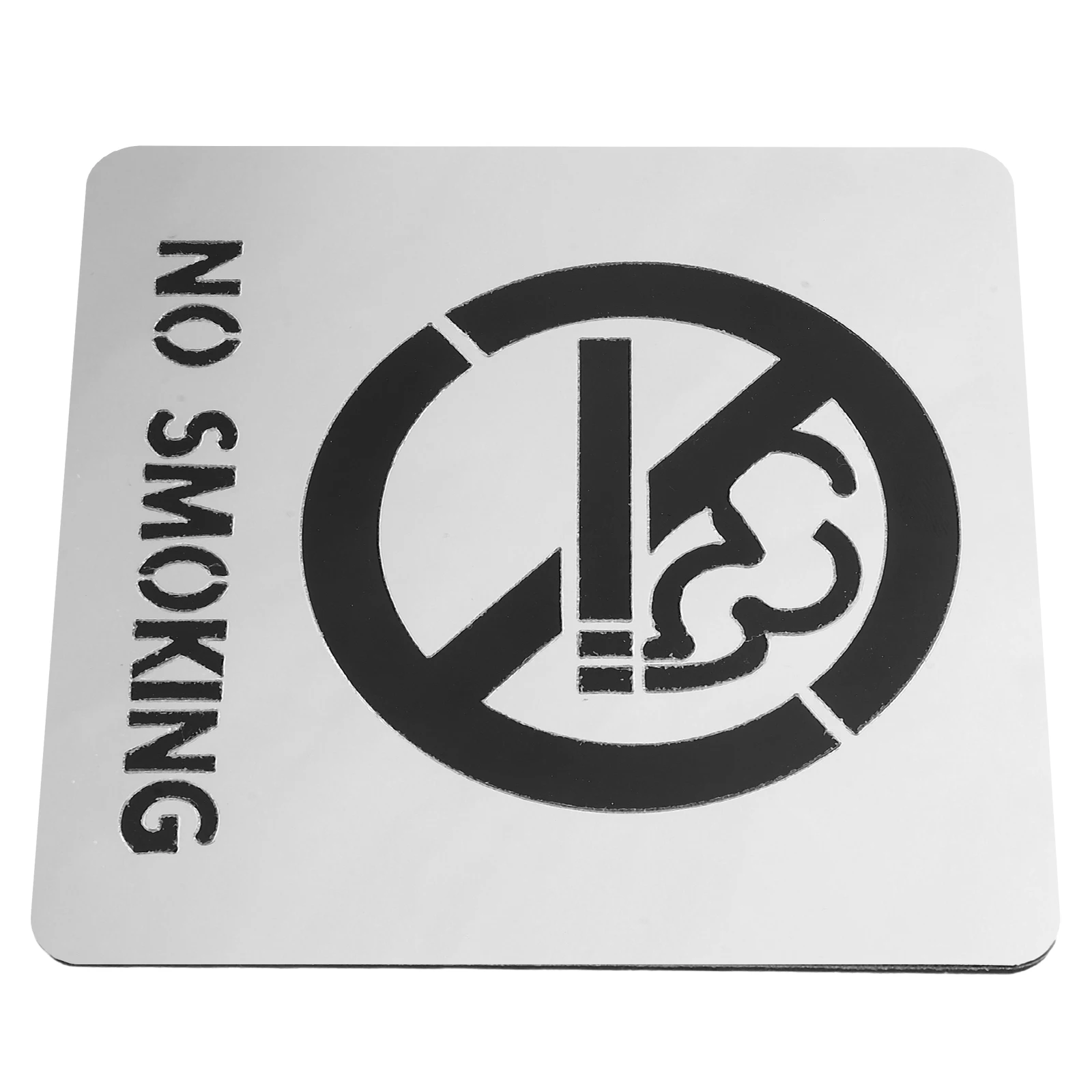 No Smoking Sign for Hotels Bathroom Office Hallway Sticker Label Business Labels
