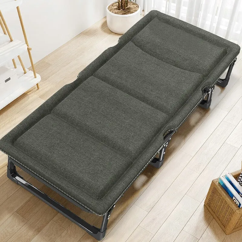 

New Designs Portable 4 Gears Adjustable Multiplex Steel Metal Foldable Soft & Comfortable Bed for Adults