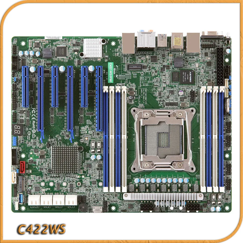 

For ASROCK C422WS IPMI Skylake-W CPU LGA2066 Workstation Motherboard