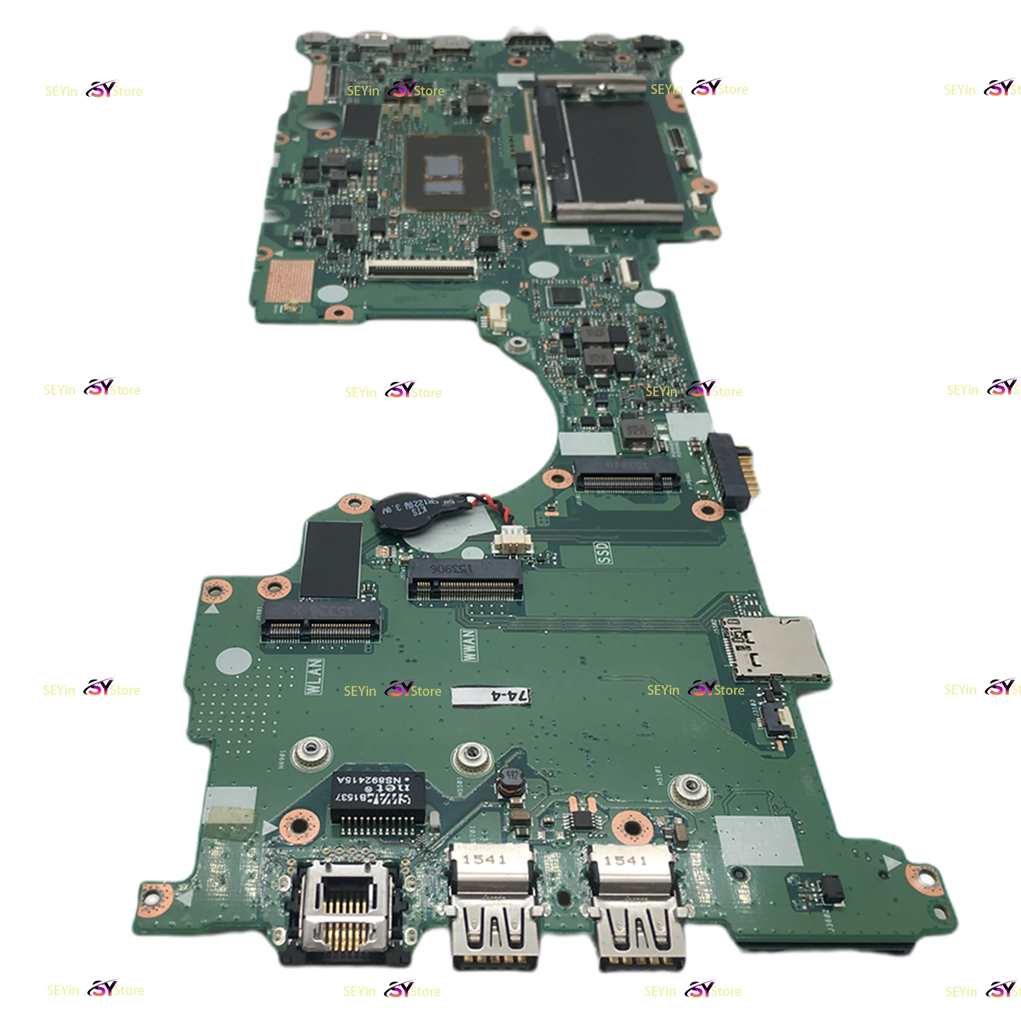 Placa-mãe para notebook bu403ua, placa-mãe para laptop asus asuspro b8430ua p5430ua bu403u pu403ua 4gb-ram i7 i5 i3 6a geração