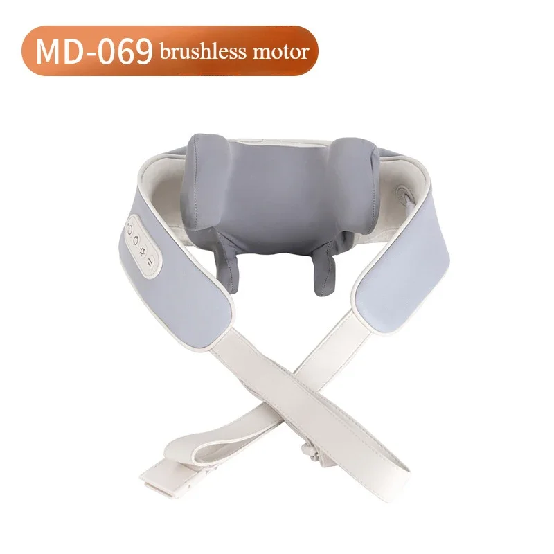 Trapesius Pemijat Bahu dan Leher Pelindung Leher Pemijat Serviks Artefak Pengaduk Leher Selendang Pijat Kompres Panas