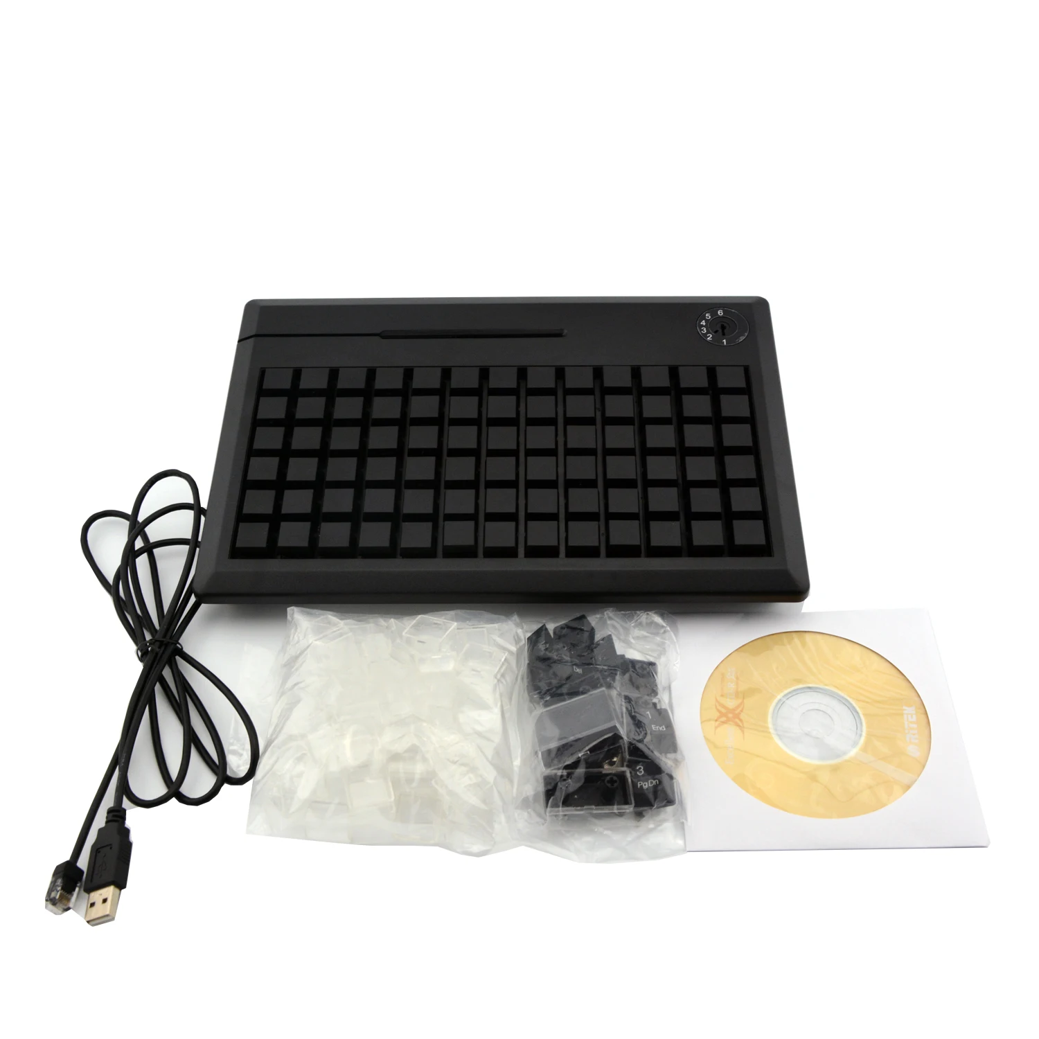 78키 POS 프로그래밍 가능 키보드 (매장용, 78키 KB78)