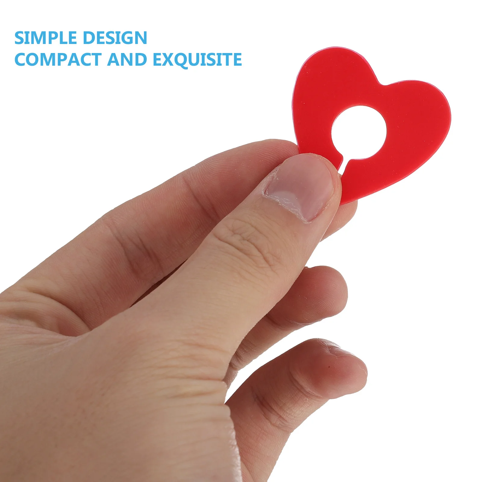 

2Sets Portable Heart Shape Glass Markers Ecofriendly Durable for Family Friends Gatherings Silicone Cup Signs Wine Glass Markers