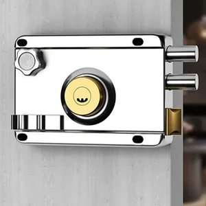 Antique Soft Lock, Padlocks for Home Front Door, Locking Accessories, Heavy Duty Universal Gear with Key 12 Main Sales Lock Brazil Old - №1