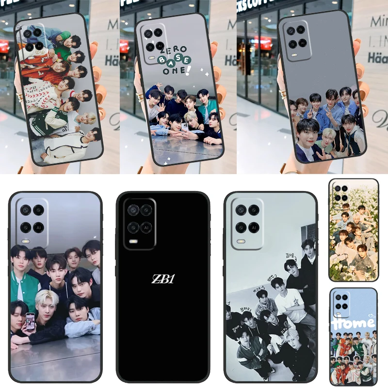 Kpop ZEROBASEONE ZB1 For OPPO A17 A16 A15 A54 A74 A76 A96 A52 A72 A5 A9 A31 A53 A77 A91 A93 A54s A57s Phone Case