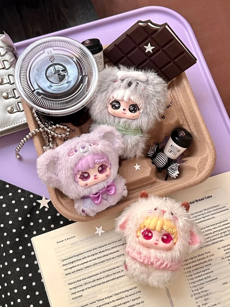 

Новая оригинальная серия Sanmi Baby Hand In Hand, слепая коробка, милая виниловая сумка для лица, кулон, кукла Sanmi Rabbit, модная игрушка, загадочная коробка, подарок