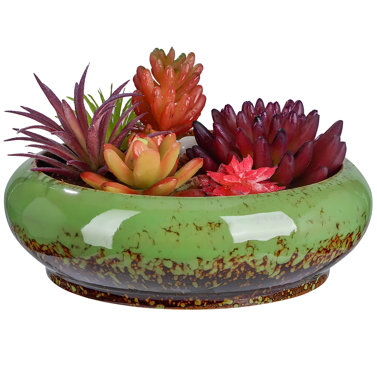 

Nymphaeum Bonsai Pots Ceramic Succulent Bead Ceramics Cactus Small Shape Decoration