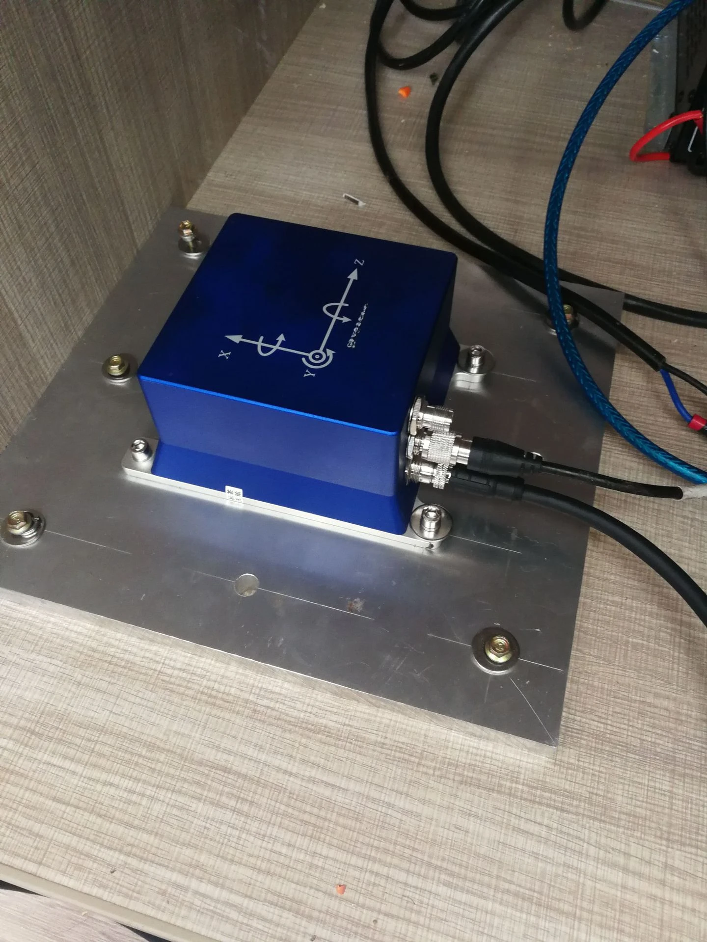 Faser-Gyro-Kompass. Hochpräziser Faserkompass