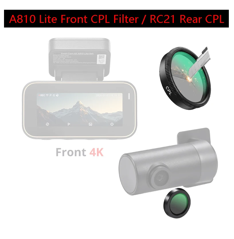 For 70Mai A810 Lite…