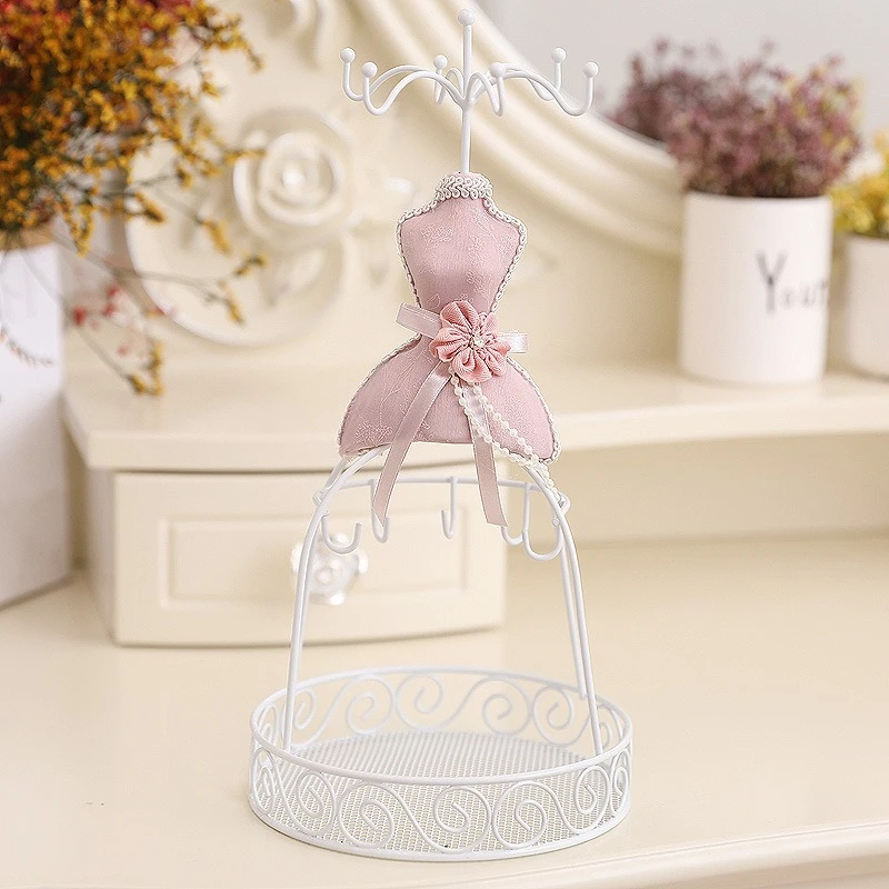 Jewelry Rack Female Nordic Home Creative Ornament Display Rack Storage Princess Model Five-piece Set