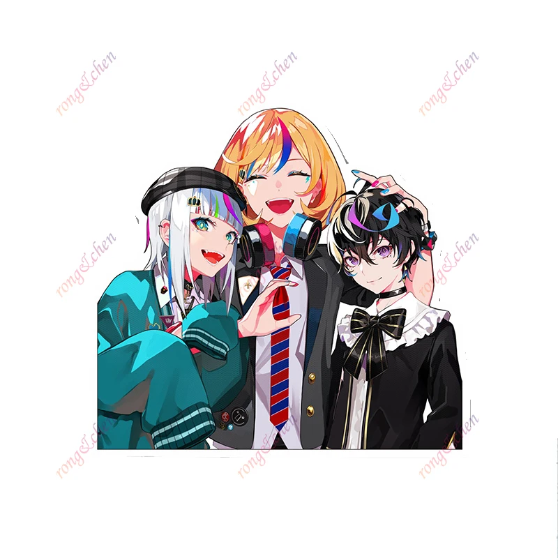 

JDM Girl Car Sticker Elizabeth Lune for Car Motorcycle Racing Helmet Laptop Trunk Body Car Window Surfboard Waterproof PVC Decal