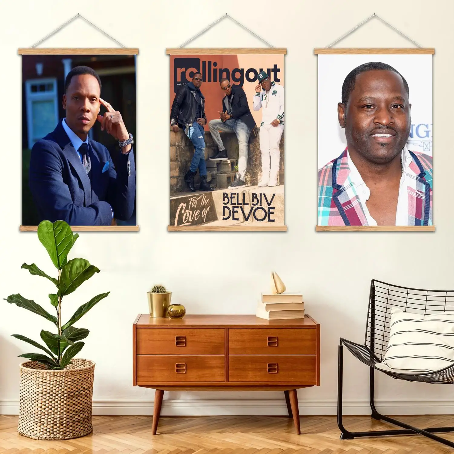 Bell biv devoe-pintura de pared enmarcada, póster artístico en lienzo, arte de pared, carteles modernos para decoración de dormitorio familiar, pintura decorativa