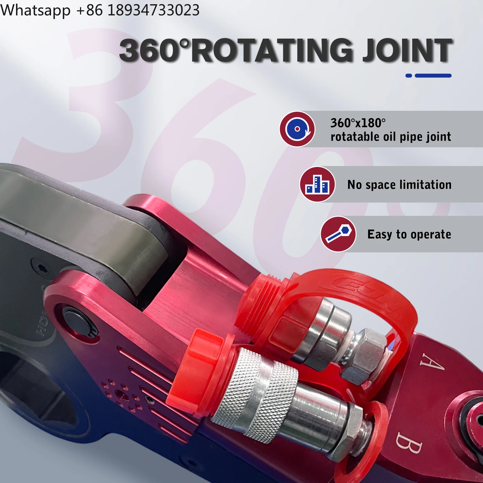 Professional Low Profile Ratchet Hydraulic Bolt Tensioner | Heavy Duty Torque Wrench for Flanges