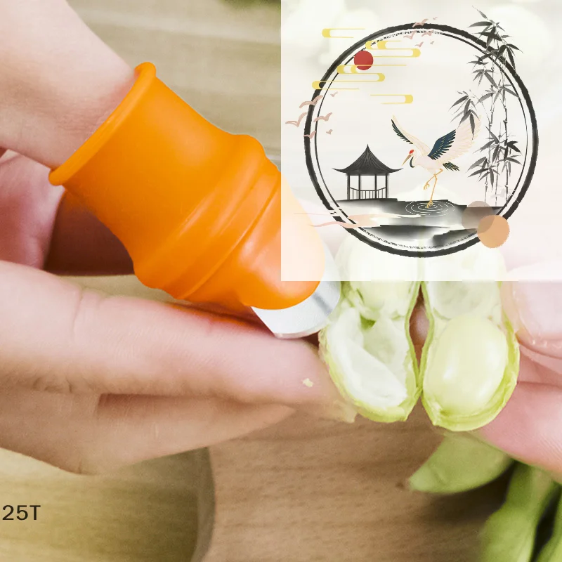 Thumb Cutter Gardening Tools Pruning Shears Garden Picking Plant Vegetables Separator Finger Tool Multifunction Kitchen Cutter