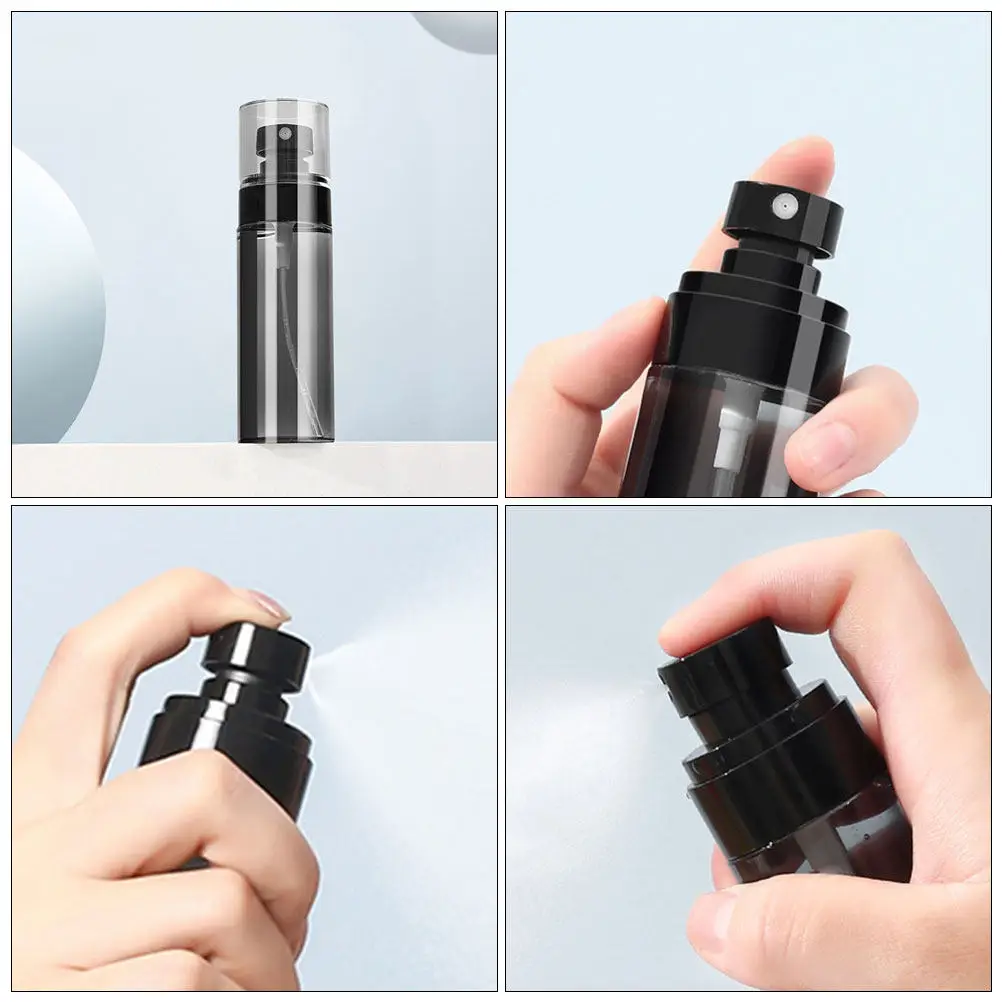 3pcs Empty Spray Bottles Pet Travel Size Lotion Containers For Toiletries Refillable Portable Liquid Dispenser Mist