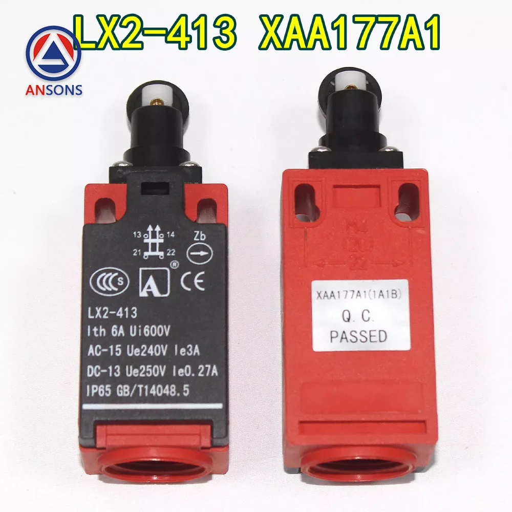 XAA177B2 C1 C2 BY3 EY1 OTIS مفتاح حد المصعد Ansons قطع غيار المصاعد