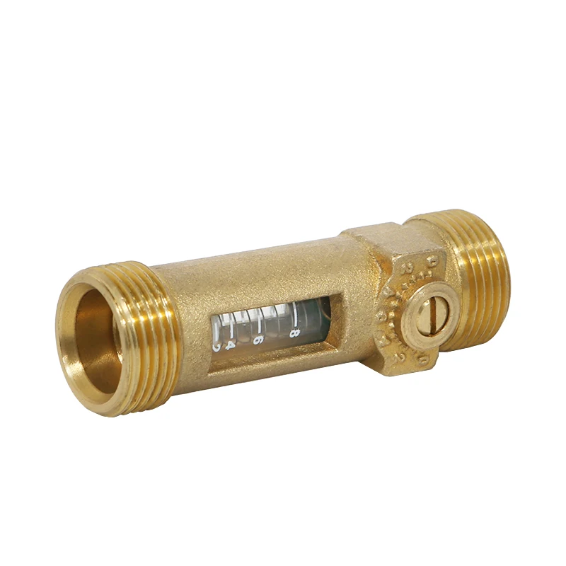 Visual Flow Adjustment Flow Control Balancing Valve Brass Customized DN/PN Male Thread OEMVODM Service for HVAC System