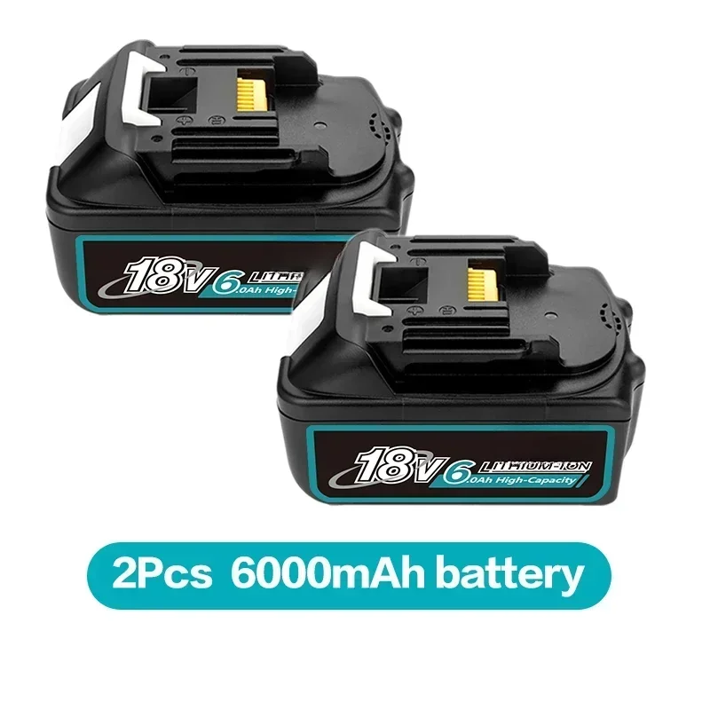 For Makita 18V Battery BL1840 BL1850 BL1830 BL1860B LXT 400 Latest Upgraded BL1860 Rechargeable Battery 18 V 8000mAh Lithium